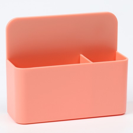Magnetic universal stand for markers and sponges "double" pink 4x12x10cm-1