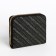 Children's wallet with lightning, black color