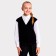 Jumper for a girl school, black color, height 140 cm