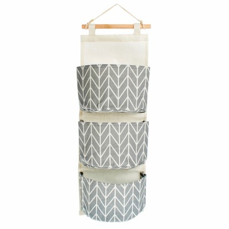 ORGANIZER OF ORGANIZATION with pockets, 3 departments, 20 × 60 cm, color and design mix-5