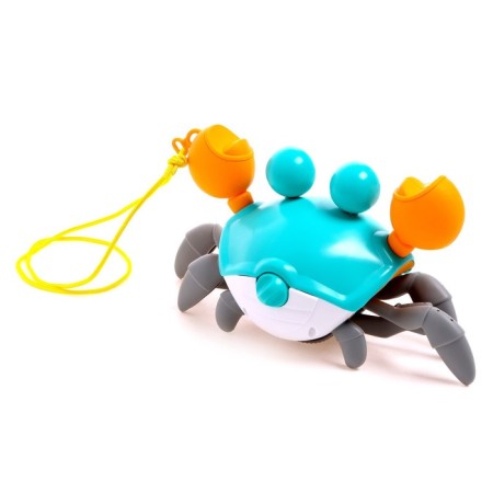 Ranger on the rope "crab", waterfowl, turquoise color-2