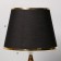 Monica table lamp E27 40W black-gold 27x27x43 cm Risalux