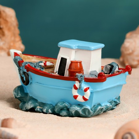 Surfacing ship "Fisherman" 10*6*6cm-6
