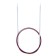 Knitting needles, circular, d = 2.5 mm, 80 cm