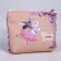 Kid purse "Bunny in a skirt", 11x8.5x2 cm