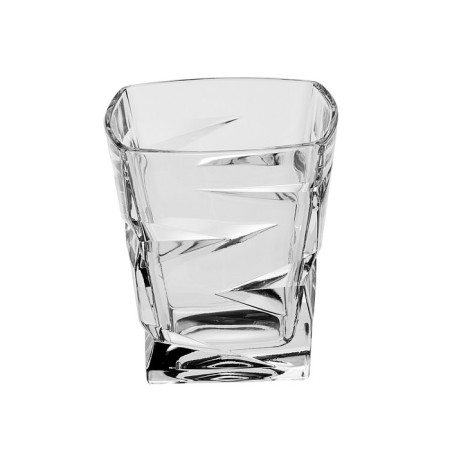 Set for whiskey zig zag,: 1 shtof 750 ml + 6 glasses, 300 ml-1