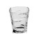 Set for whiskey zig zag,: 1 shtof 750 ml + 6 glasses, 300 ml
