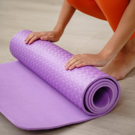 Sangh yoga rug, 183x61x0.7 cm, purple color-5