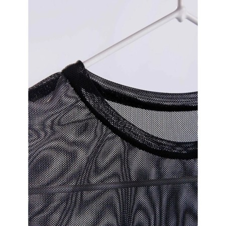 TOP for girls, height 140 cm, black color-10