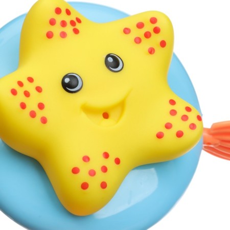 Clothing toy for a bath with a spray "Zvezda", crush me-10