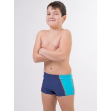 Bathing panties for boys, height 134-140 cm, dark blue color, blue