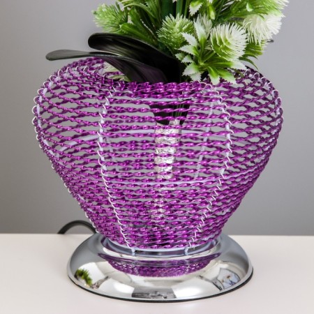 Night -sided "Orchid" 18XLED 4000K pink 20x20x60cm Risalux-2