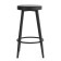 Barrier stool "Cindy", black/black