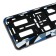 Frame for a car number, book, blue, "avant -garde"