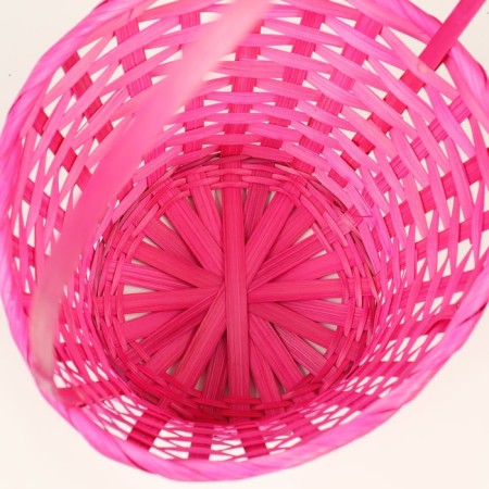 Wicker basket, bamboo, 23 x 17/53cm-2