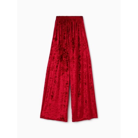 Home Women's Pants KAFTAN "velvet", 52-54, burgundy-10