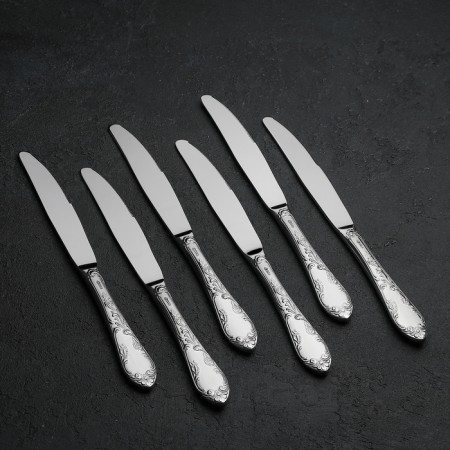 A set of cutlery "Ambassador", 24 items, decorative box, silver color-6