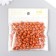 Beads for creativity wood "brick red" D-0.8 cm, set of 20 g