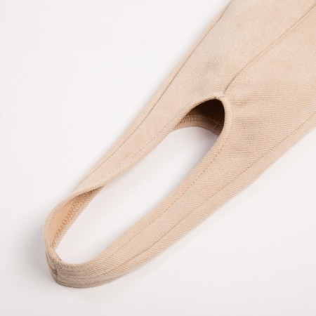 Women's pants Minaku: Casual Collection Ecrew color, size 46-6