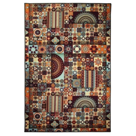 Rosetta Dzhtal carpet, size 110x170 cm, print mechanism