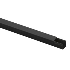 Cable-channel ERA KK-B-12-12 Black 12x12 mm