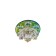 Economic light lamp, F3832 RNB CL, MAX 40W G4, Mirror color color