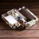 Gift box, lid is, with the “New Year's post” window, 18 x 15 x 5 cm, 1 pc.