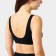 Feminine bustier, black color, size 44 (s)