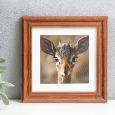 Photo frame 10x10 cm (3N44) nut