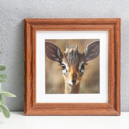 Photo frame 10x10 cm (3N44) nut