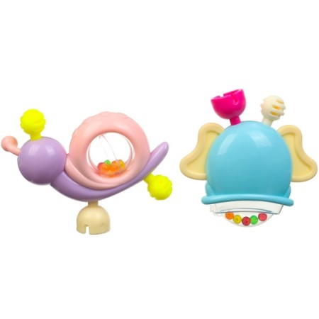 A set of rattles “Gather me”, 5 pcs, delicate colors, crumb me-13