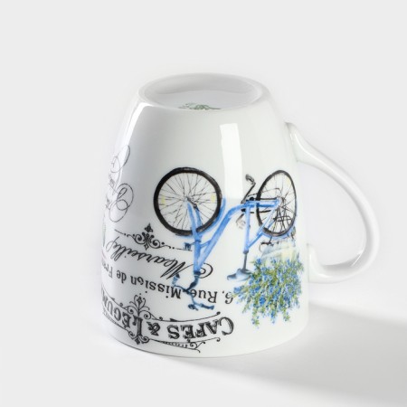 Porcelain mug "Provence", 300 ml, d = 8.2 cm, mix-2