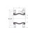 Tecofi di7240n vibro -compensator, flange, PN10, DN32