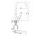 Kitchen mixer D&K RHEIN.Speyer DA1312441, one -leaf, chrome
