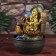 The desktop fountain from the Ganesh network at the waterfall with a jug 28x19x19 cm