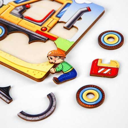 Puzzle "Excavator"-3