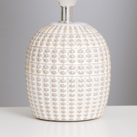 Table lamp "Iona" 1x40W E14 gray 13x13x25cm-3