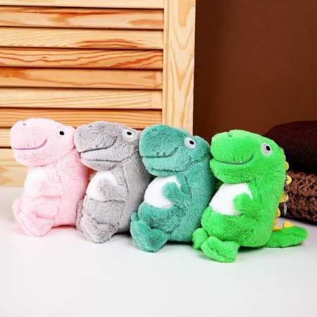 Soft toy "Dragon" on a key chalk, 14 cm, color mix-3