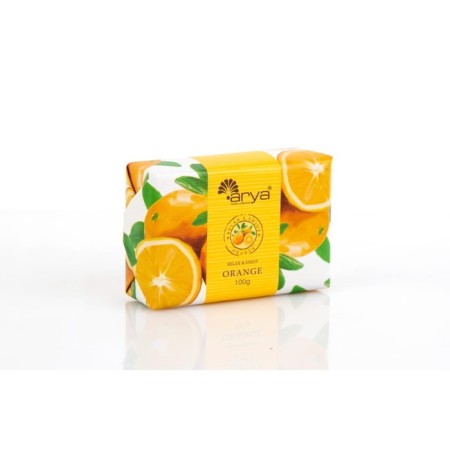 Soap Arya Home Orange, orange color, 100 g-1
