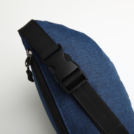 Waist bag, 23*8*11 cm, lightning department, 2 n/pocket, blue-4