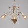 Glori chandelier BP 3x40W E27 Gold Model: 2600545