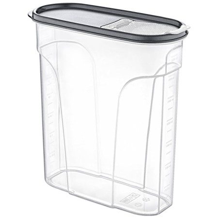 Container for bulk products EMHOUSE, food, with a dispenser lid, 4000 ml