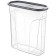 Container for bulk products EMHOUSE, food, with a dispenser lid, 4000 ml