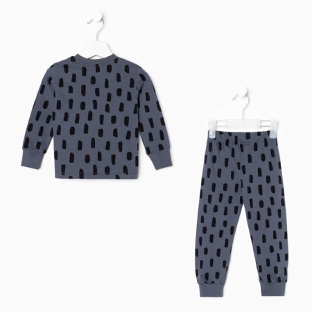 Пижама детская для мальчика KAFTAN "Мишка" рост 122-128 (34)-9