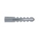 Sibrtekte dowel, type "Hedgehog", Expant, polypropylene, 8x30 mm, 50 pcs