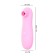 Contactly vacuum-wave stimulator of the clitoris of the oka-click, 10 modes, pink