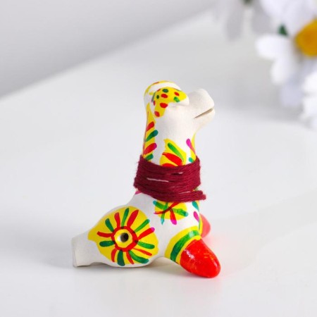 Filimonovskaya toy - whistle "Dog"-5