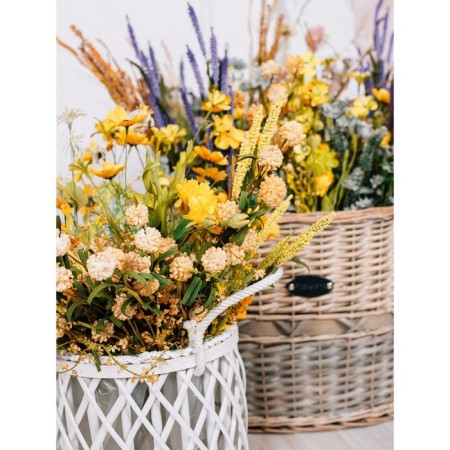 Artificial flower "Field dandelion", height 55 cm, yellow color-2