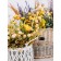 Artificial flower "Field dandelion", height 55 cm, yellow color