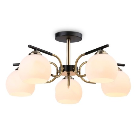Suspended Ambrella Light, Modern, TR303312, 5HE27, Black Color, Copper